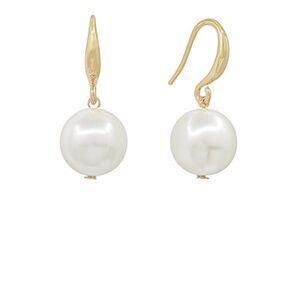 15mm Pearl Dangle Earrings